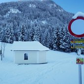 kapelle am weg zum reither kogel bei ried winter