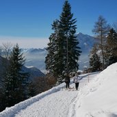 panoramaweg weg reith im alpbachtal hinterkogel hoefe winter rodelbahn