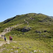 wanderweg vom krahberg zum venet gipfel glanderspitze fr