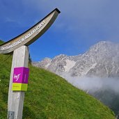 drischlsteig und adlerhorst einstieg bei alpjoch