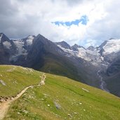 blick richtung rotmoosferner und wasserfallferner fr