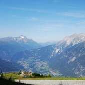 blick vom krahberg venet auf tobadill grins pians und stanz bei landeck