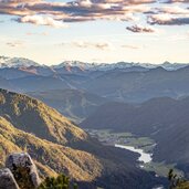 Ausblick von der Steinplatte Richtung Pillersee