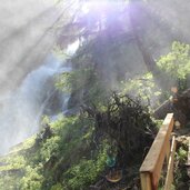 Aussichtsplattform Wasserfallpfad Anras