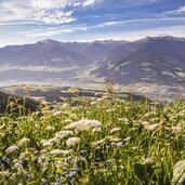 Gnadenwald Blick ueber das Inntal