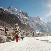 Ortsbild Winter Langlauf