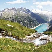 sommer landschaft schlegeis