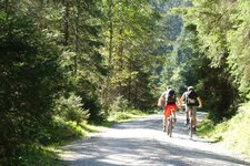 mtb route sendersweg radfahrer mountain biker