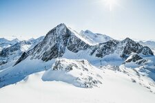 Fernsicht Stubaier Gletscher