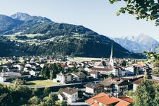 Ortsaufnahme Zell am Ziller Sommer