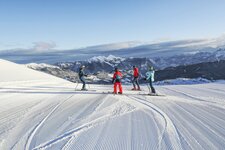 Skifahren Steinplatte Waidring