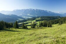 blick von niederndorferberg zahmer kaiser