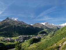 gurgl ortsaufnahme sommer