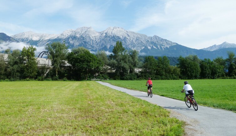 radweg inntal bei hall in tirol