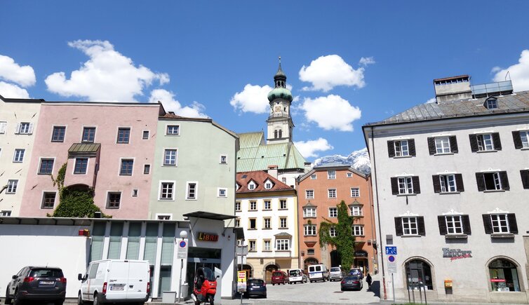 hall in tirol mit Pfarrkirche St Nikolaus