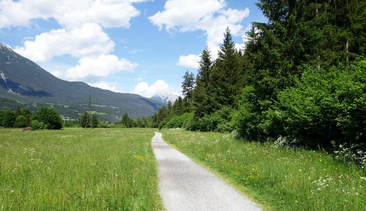 radwanderweg gurgltal bei imst