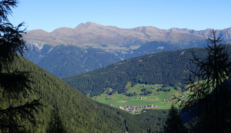 aussicht auf kartitsch dahinter goelbner