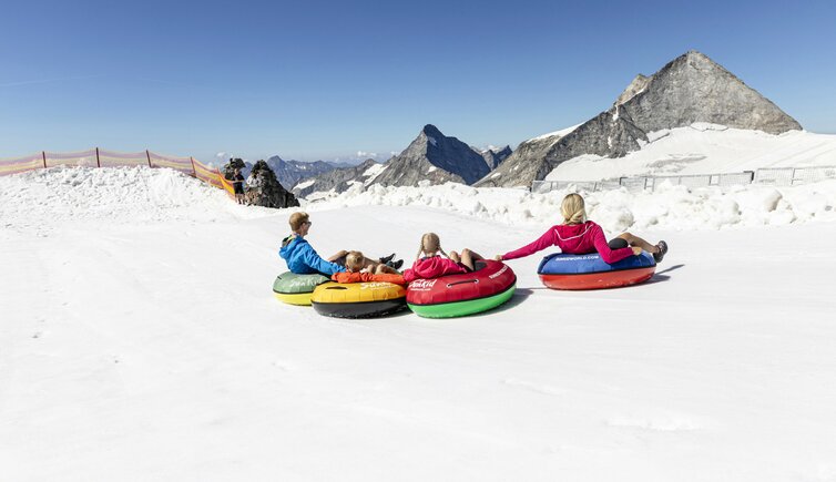 Gletscherflohpark am Gletscher