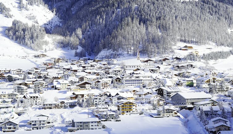 Landschaft Dorf Winter