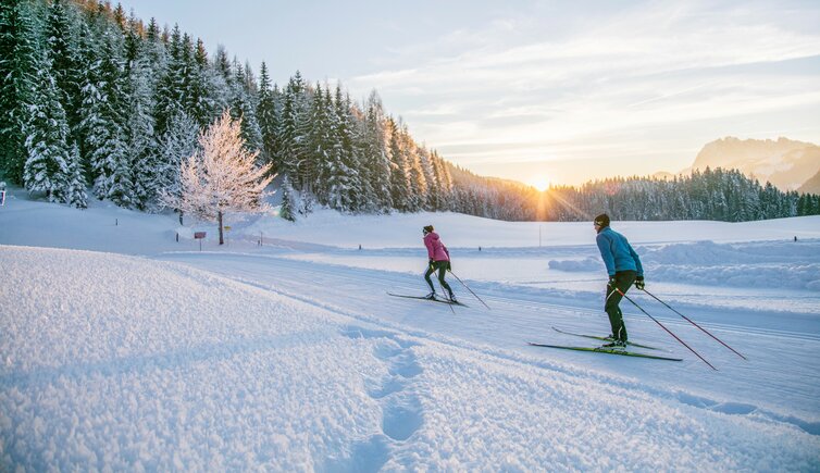 Langlaufen im Pillersee Tal