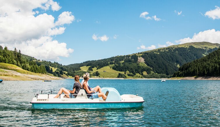 Tretbootfahren Durlassboden Stausee Gerlos