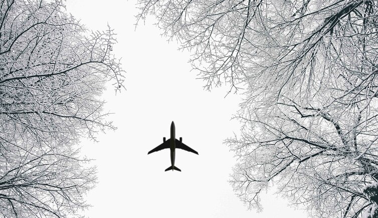 Winter Flugzeug