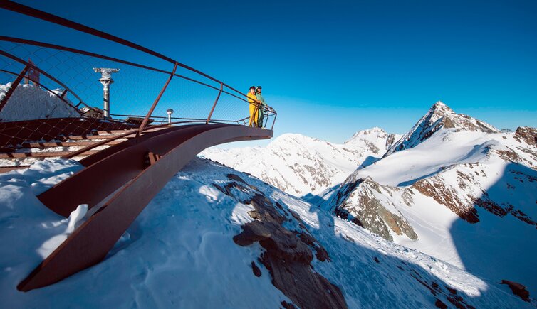 top of tyrol Stubaier Gletscher